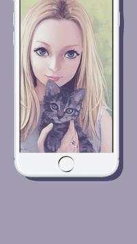Wallpapers for Girls (Girly) 3 تصوير الشاشة