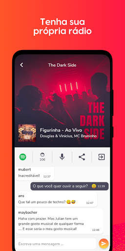 playd – Transmissões de podcasts e músicas ao vivo screenshot 2