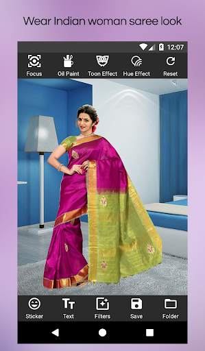 Women Saree Photo Suit Editor screenshot 5