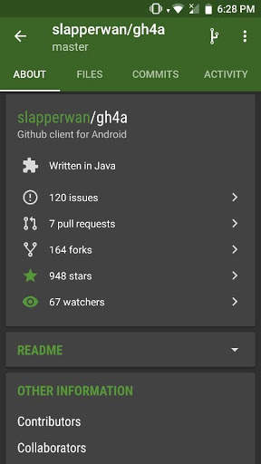 OctoDroid for GitHub screenshot 3
