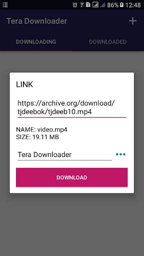 Tera Downloader screenshot 1