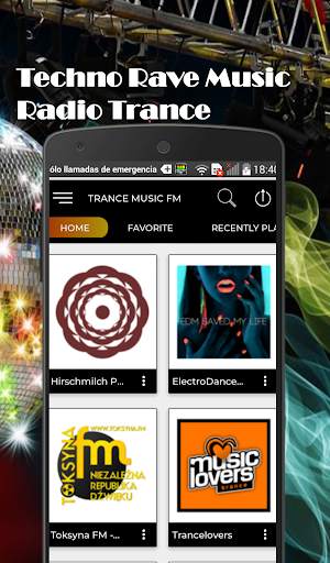 Techno Rave Music Radio Trance screenshot 8