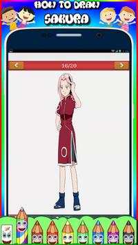 How To Draw : Naruto Characters screenshot 3