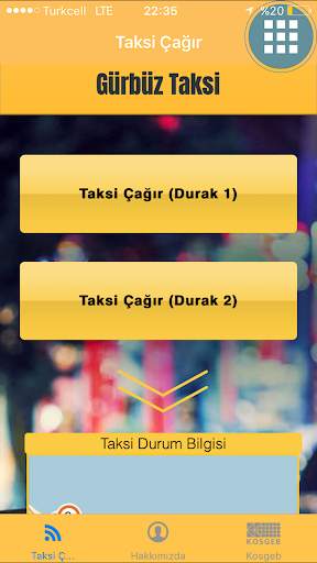 Gürbüz Taksi screenshot 1
