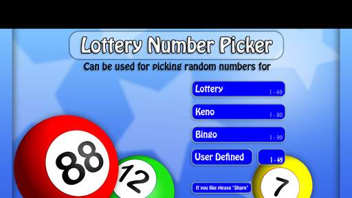 Random Number Picker 1 تصوير الشاشة