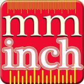Milimeter and Inch (mm &amp; in) Convertor أيقونة