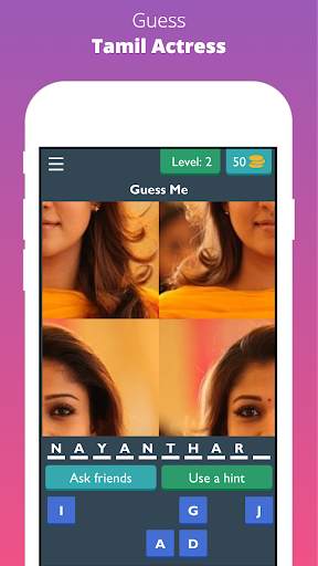 Tamil Actor Actress Quiz 2 تصوير الشاشة