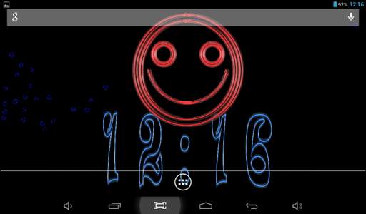 Clock Smile Live Wallpaper screenshot 14