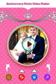 Anniversary Photo Video Maker with Music screenshot 3