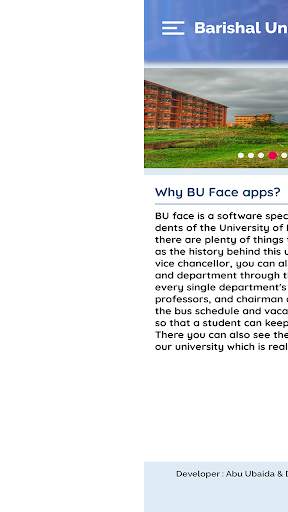 Barishal University App-BU Face screenshot 1