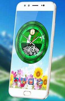 Pakistani Analog Clock Live Wallpaper 2019 HD Flag screenshot 3