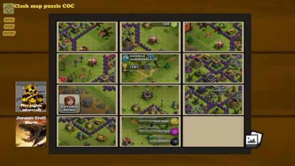 Map puzzle for COC screenshot 2