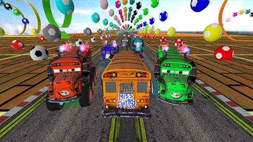 School Bus Simulator Car Driver 3D Racing Highway screenshot 1