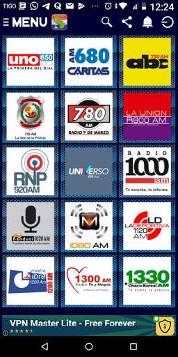 Radios de Paraguay online screenshot 3
