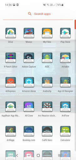 NOVA Launcher Theme - Starship Console screenshot 2
