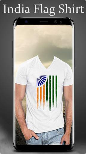 India Flag Shirt Photo Editor screenshot 3