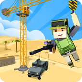 Army Craft: Build &amp; Battle Blocky World Defence icon