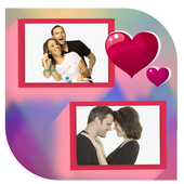Couple Square Photo Frames icon