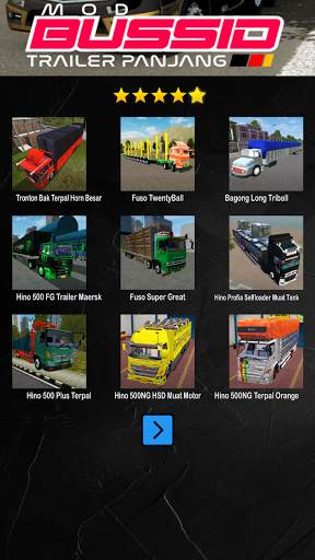 Mod Bussid Trailer Panjang screenshot 2