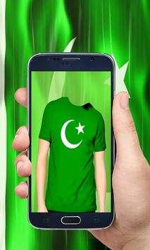 Pakistan Flag Shirt 14 August Photo Editor screenshot 1