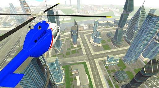 City Helicopter Simulator Game screenshot 1