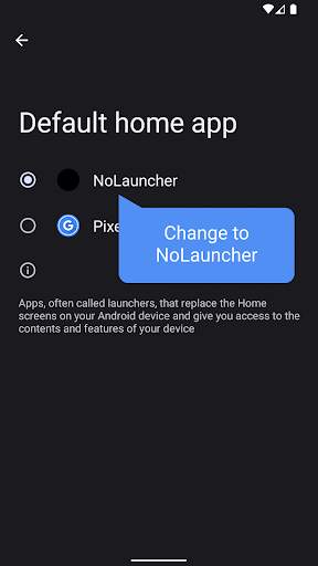 NoLauncher (Only 0.8MB) screenshot 2