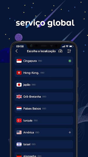 FastVPN - VPN super rápida e segura para Android! screenshot 2