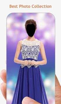 Long Dress Photo Montage 2 تصوير الشاشة