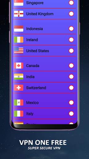 VPN ONE FREE - Super Secure VPN screenshot 3