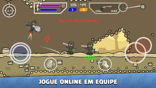 Mini Militia - Jogo de Tiro screenshot 2