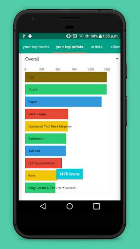 musiQ ♥ last.fm scrobbler & free music library app screenshot 4