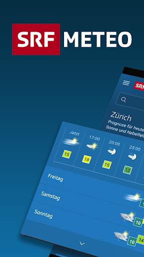 SRF Meteo - Wetter Schweiz screenshot 1