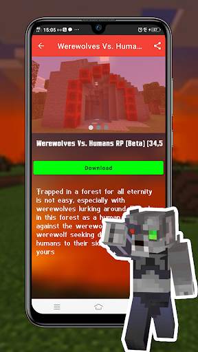 Mod Werewolf for minecraft pe screenshot 5