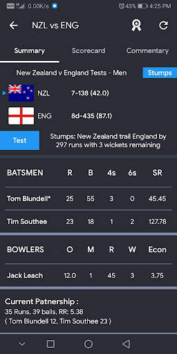 CricInfo - Live Cricket Scores screenshot 5
