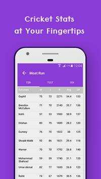 Live Cricket Score - Live Cricket score n Schedule screenshot 2