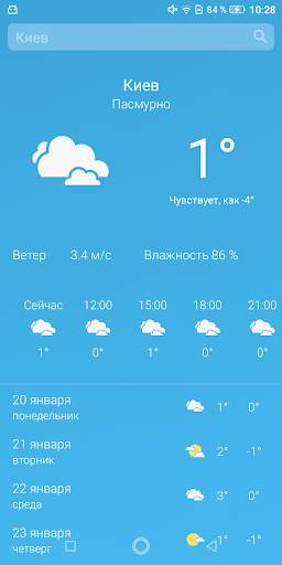 Погода - Украина screenshot 2