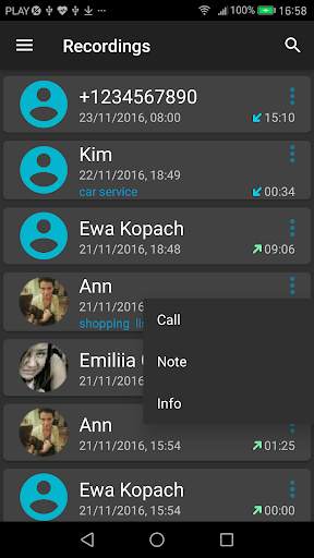 Çağrı Kaydedici screenshot 4