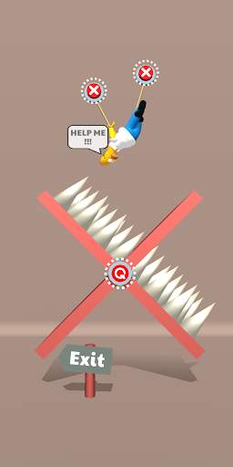Save the Dude! - Rope Puzzle Game screenshot 3