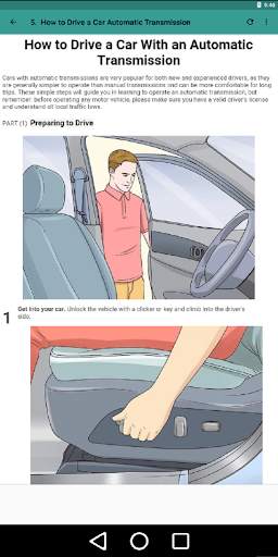 How to Drive a Car Manual / Automatic Transmission screenshot 7