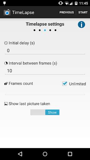 Timelapse - Sony Camera screenshot 3