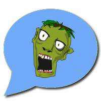 Zombie Bot Chat with a Zombie logo