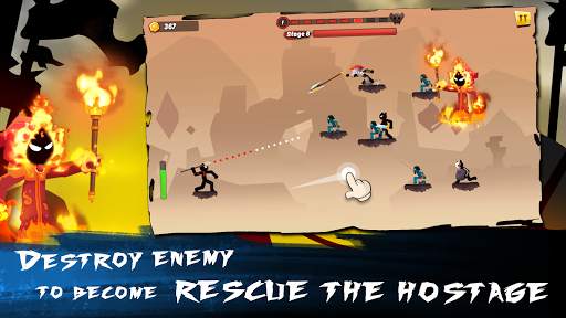 Stickman Attack PvP online mode - Fighting games screenshot 4
