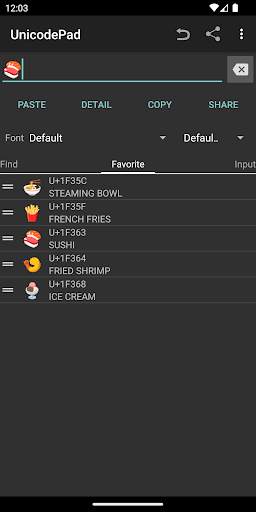 Unicode Pad screenshot 5