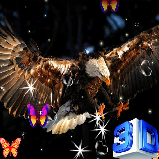 Eagle Live Wallpaper - Screen Lock, Sensor, Auto 175.GG