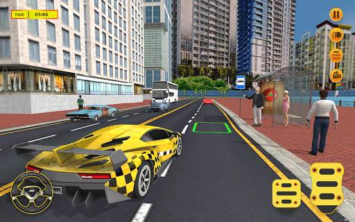 New Taxi Simulator 2021 - Taxi Driving Game screenshot 4