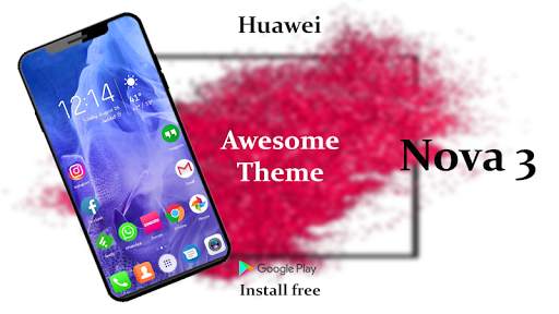 Theme for Huawei Nova 3: Huawei Nova 3 launcher screenshot 3