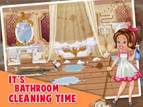 Royal Bathroom - Magic Toilet Cleanup screenshot 2