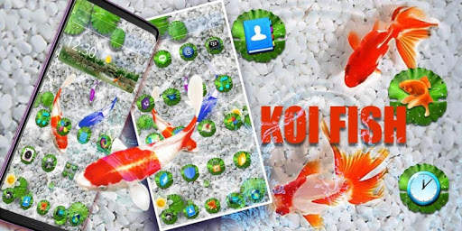 Natural Koi Fish Theme screenshot 4
