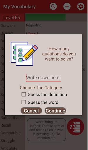 My Vocabulary screenshot 4