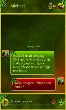Rasta Weed SMS Theme screenshot 4